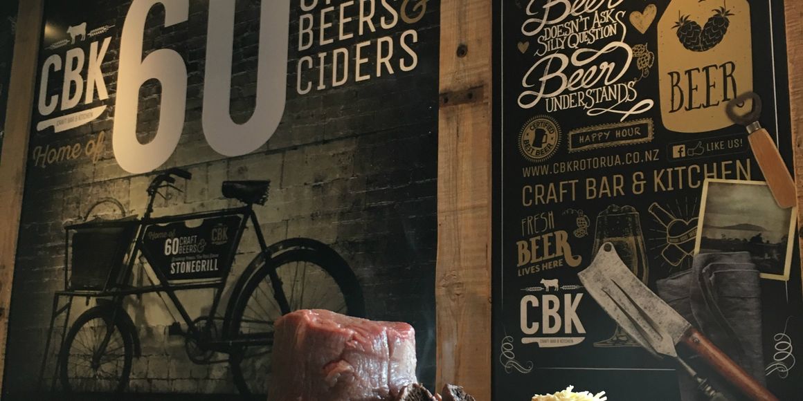 CBK Craft Bar & Kitchen Kaiapoi 50 off the first table of the night