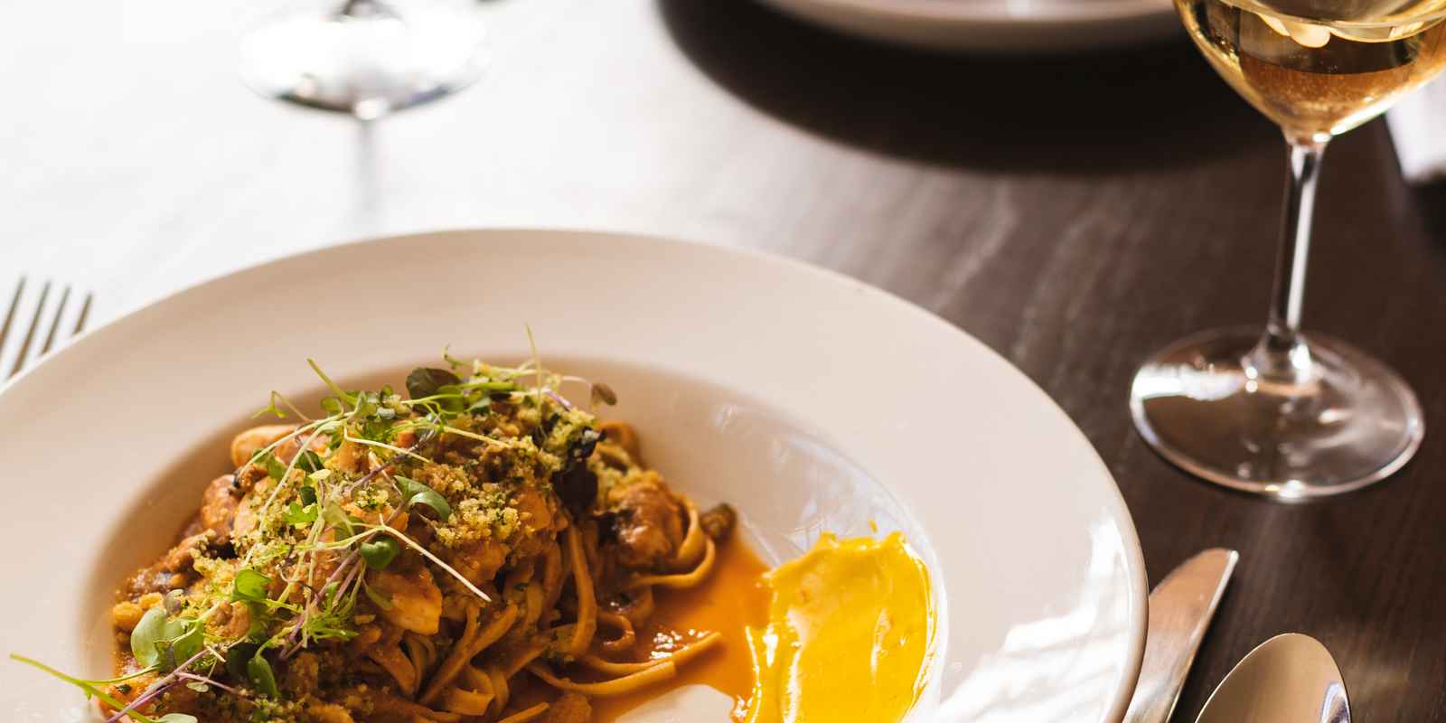 Elements Restaurant and Bar 50 off the first table of the night with