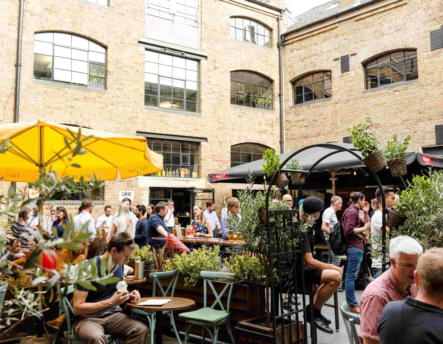 Blossoming with flavour: Al fresco dining on London's terraces