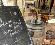 Secret Wine Garden at Manor Estate