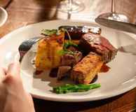 Frank’s restaurant at Hawkwell House Hotel