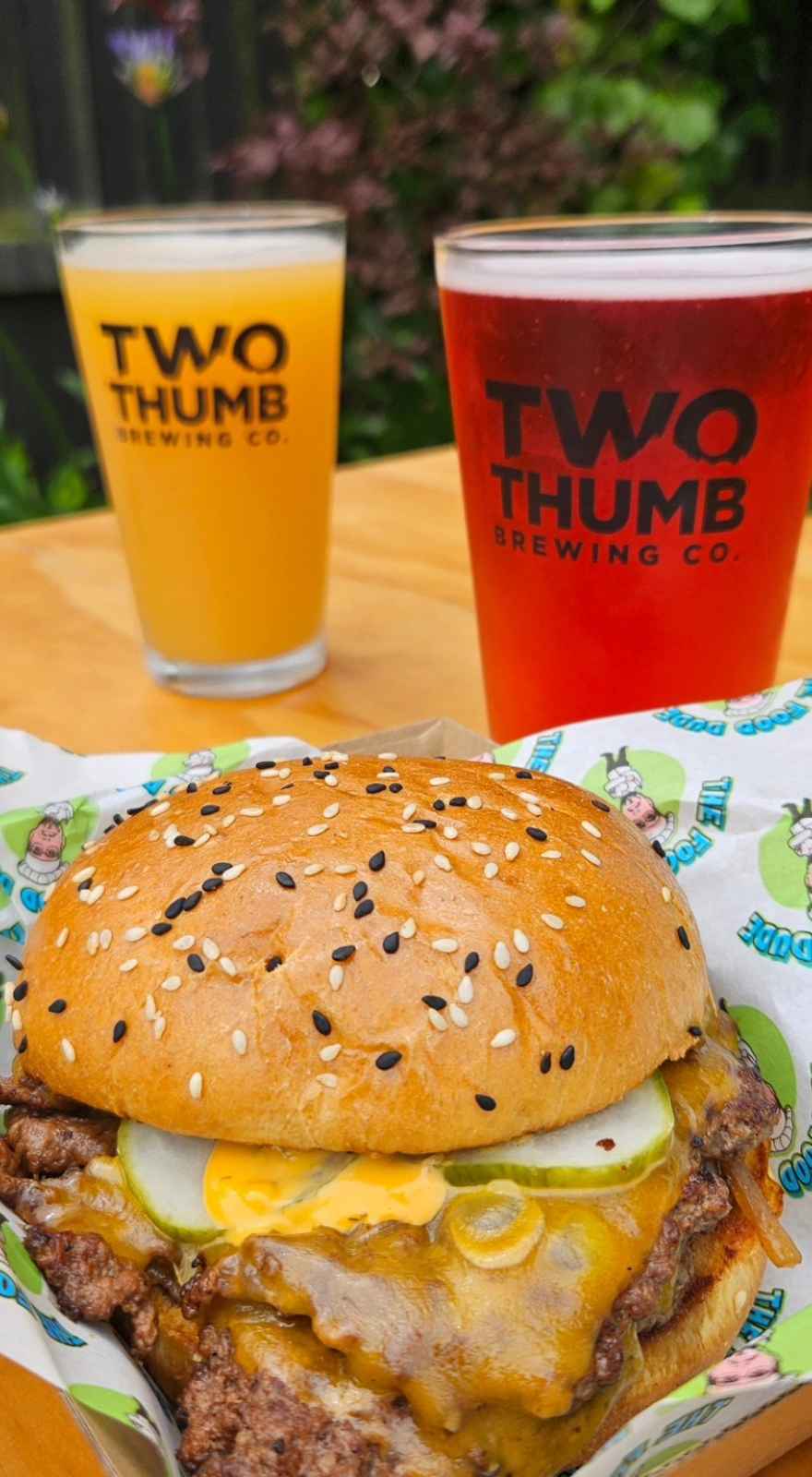 The Food Dude - Two Thumb Brewing Redcliffs