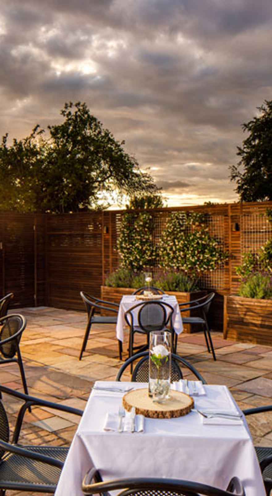 Frank’s restaurant at Hawkwell House Hotel
